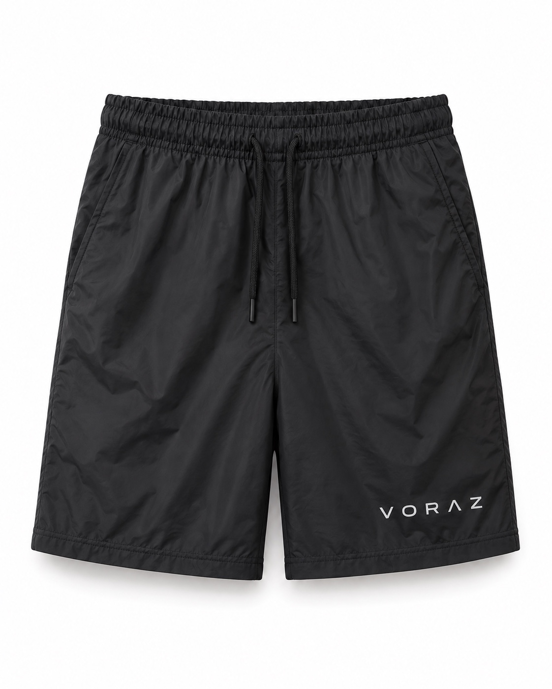 Bermuda Essential VORAZ preta vista de frente